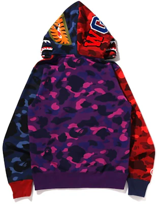 BAPE SS22 Chaqueta Sudadera Camo Multicolor Hombre con Cremallera. 1I20-115-001 Lookbook BAPE SS22 Chaqueta Sudadera Camo Multicolor Hombre con Cremallera. 1I20-115-001