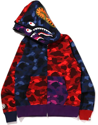 BAPE SS22 Chaqueta Sudadera Camo Multicolor Hombre con Cremallera. 1I20-115-001 Shop BAPE SS22 Chaqueta Sudadera Camo Multicolor Hombre con Cremallera. 1I20-115-001