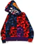 Shop BAPE SS22 Chaqueta Sudadera Camo Multicolor Hombre con Cremallera. 1I20-115-001