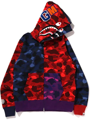 BAPE SS22 Chaqueta Sudadera Camo Multicolor Hombre con Cremallera. 1I20-115-001 Purchase BAPE SS22 Chaqueta Sudadera Camo Multicolor Hombre con Cremallera. 1I20-115-001