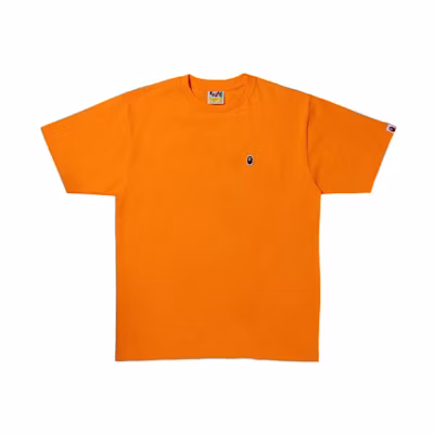 BAPE SS22 Solid Color Crewneck Short Sleeve T-Shirt . 1I30-110-004