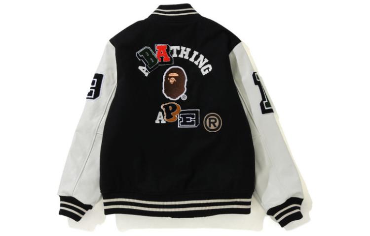 BAPE SS23 3D Letter Print Baseball Collar Button-Up Jacket Menswear 1H70-141-003 圖 5