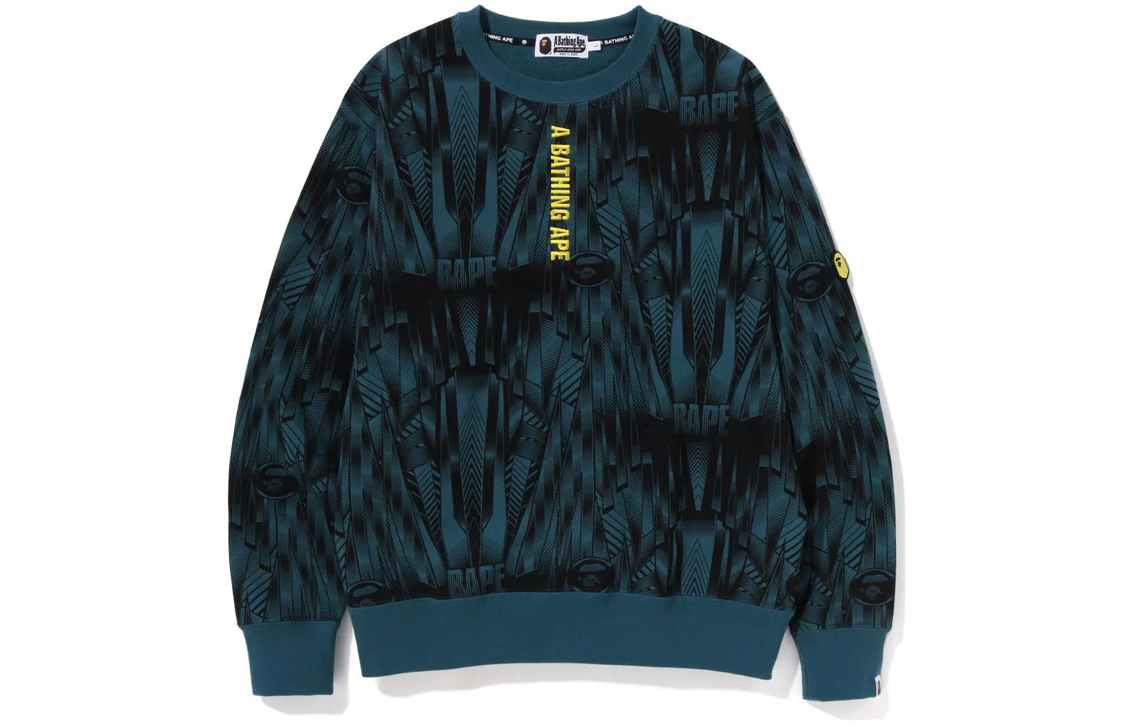 BAPE SS23  Embroidered Logo Crewneck Long Sleeve Sweatshirt. 1J30-113-003 圖 2