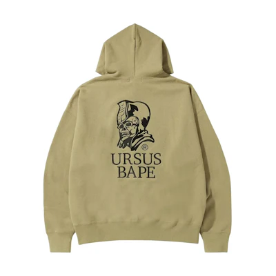 BAPE SS23 Abstract Embroidered Loose Fit Zip-Up Hoodie Men 1H70-115-006