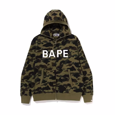 BAPE SS23 Camo Letter Print Hoodie 0ZXSWM115012K