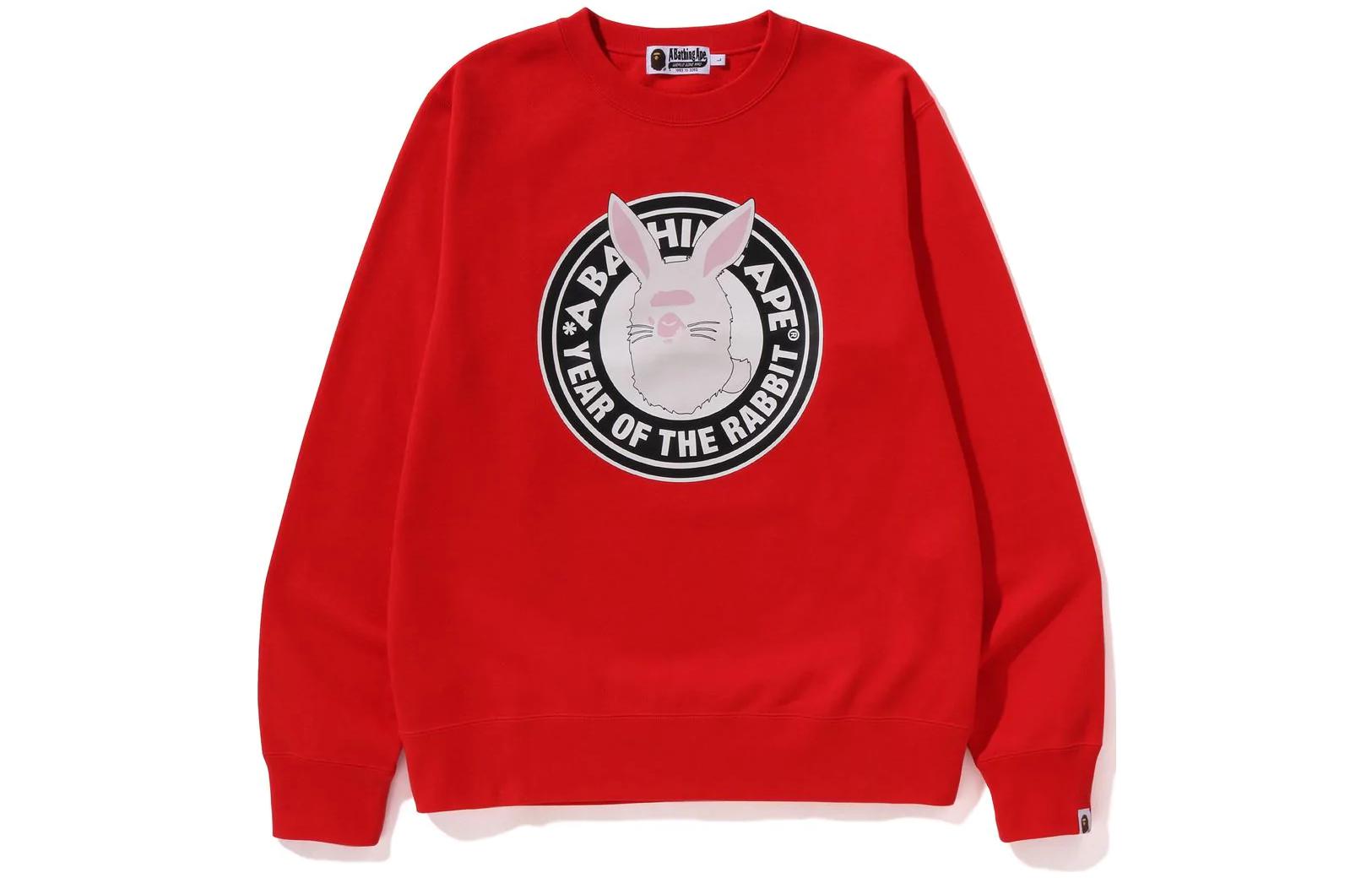 Shop BAPE SS23 卡通印花長袖圓領上衣. 1J20-113-001