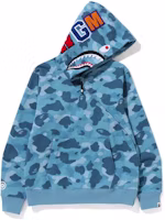 BAPE SS23 Honeycomb Camo Shark Full Zip Hoodie Spring/Summer Unisex 1J30-115-009 BAPE SS23 Honeycomb Camo Shark Full Zip Hoodie Spring/Summer Unisex 1J30-115-009