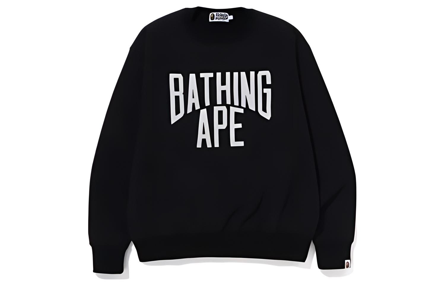 BAPE SS23 Logo Crewneck Sweatshirt 1J20-113-007
