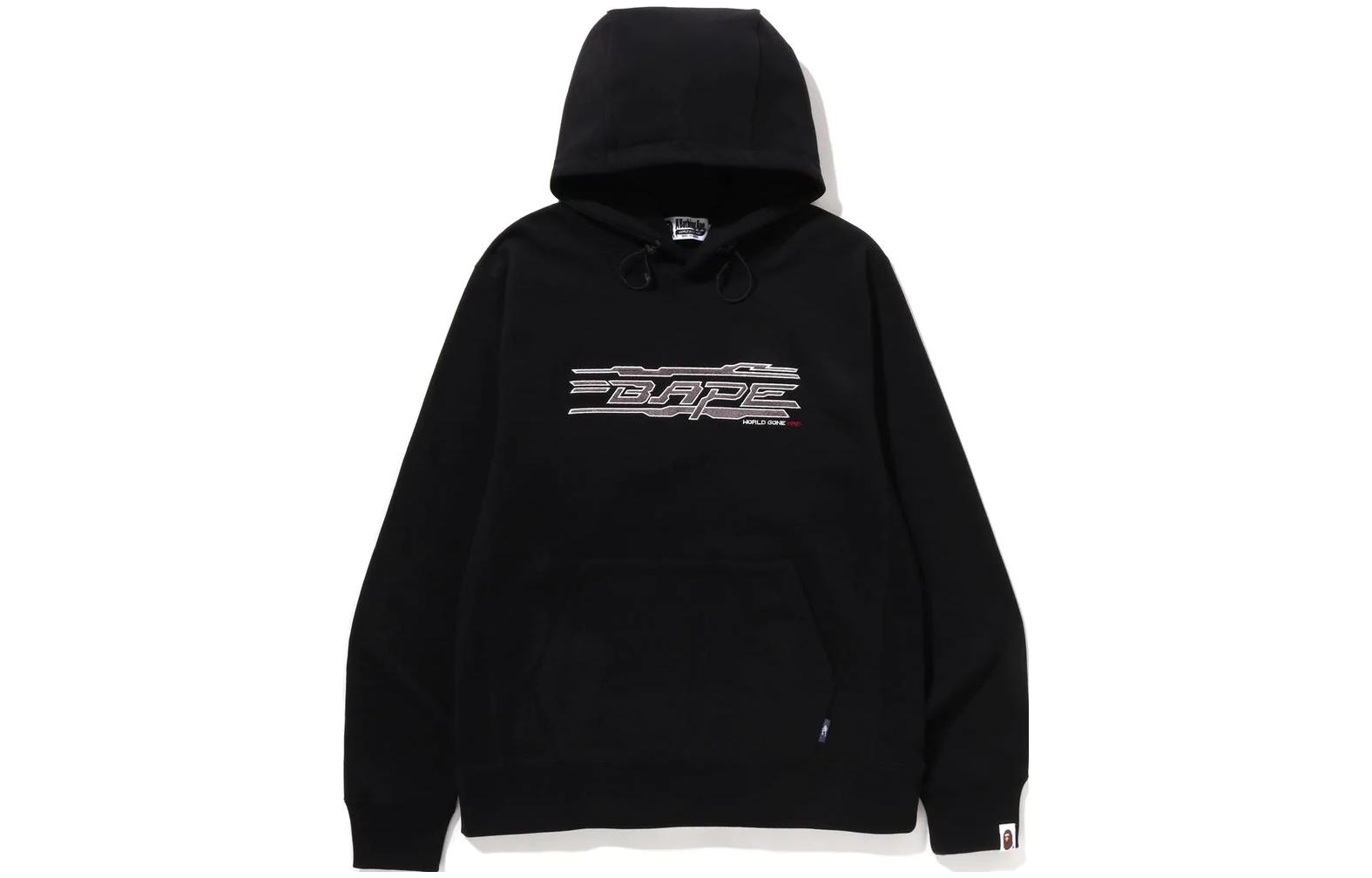 BAPE SS23 Solid Color Logo Embroidered Pullover Hoodie 1J30-114-006 圖 2