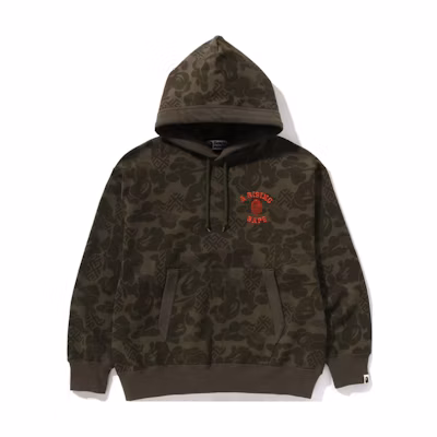 BAPE SS24 Asia Camo Limited Hoodie Ape Head Logo Pullover Unisex 0ZXSWMX14002M