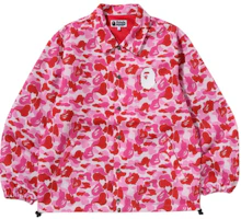 BAPE SS25 ABC Camo Relaxed Fit Jacket with Ape Head Print for Men 0ZXLJM010401O BAPE SS25 ABC Camo Relaxed Fit Jacket with Ape Head Print for Men 0ZXLJM010401O