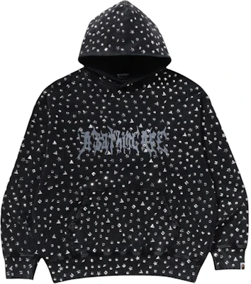 BAPE SS25 Rivet Logo Oversized Long Sleeve Sweatshirt Black 1L30-114-317 Buy BAPE SS25 Rivet Logo Oversized Long Sleeve Sweatshirt Black 1L30-114-317