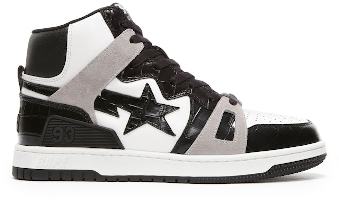 BAPE Sta 93 HI 'Hitam Abu-abu Terang' 001FWG701035X Buy BAPE Sta 93 HI 'Hitam Abu-abu Terang' 001FWG701035X