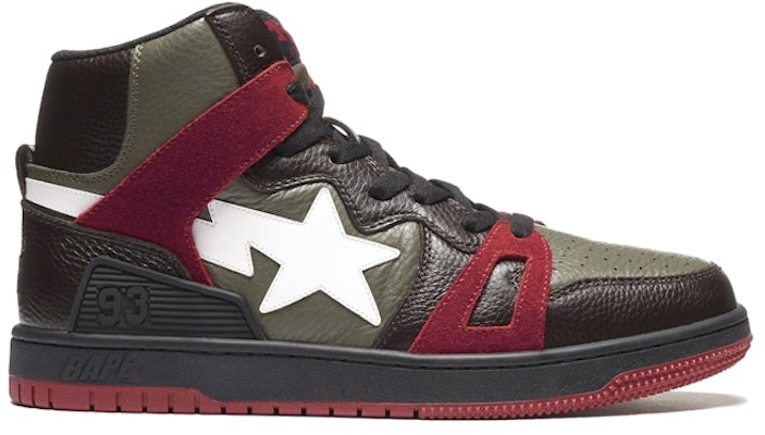 BAPE Sta 93 HI 'Cokelat Merah Oliver' 1H20191032 Buy BAPE Sta 93 HI 'Cokelat Merah Oliver' 1H20191032