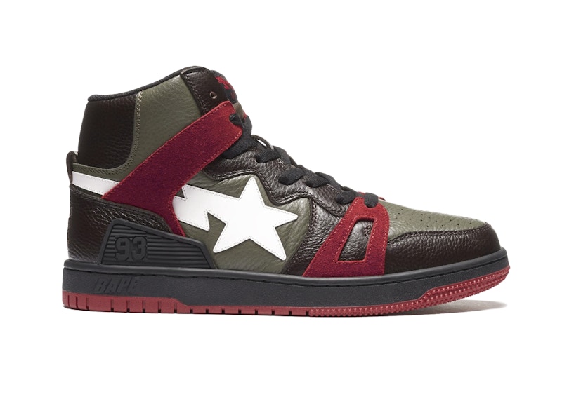 BAPE Sta 93 HI 'Oliver Brown Red' 1H20191032