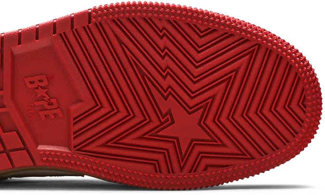 베이프 스타 93 하이 '레드 오렌지 라이트 샌드' 001FWG701034X Purchase 베이프 스타 93 하이 '레드 오렌지 라이트 샌드' 001FWG701034X