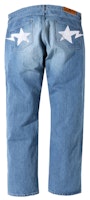 BAPE Sta Loose Fit Denim Pants Light Indigo BAPE Sta Loose Fit Denim Pants Light Indigo