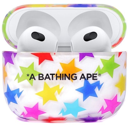 BAPE Sta Pattern Airpods Clear Case Multi Order BAPE Sta Pattern Airpods Clear Case Multi