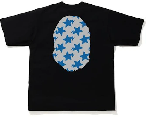 Camiseta BAPE STA Big Ape Head Relajada Negra/Gris. Order Camiseta BAPE STA Big Ape Head Relajada Negra/Gris.