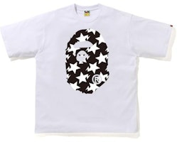 BAPE STA Motif Kepala Ape Besar T-shirt Santai Putih/Hitam Buy BAPE STA Motif Kepala Ape Besar T-shirt Santai Putih/Hitam