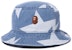 BAPE Sta Pattern Denim Bucket Hat Indigo