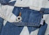 BAPE Sta Pattern Loose Fit Denim Jacket Indigo