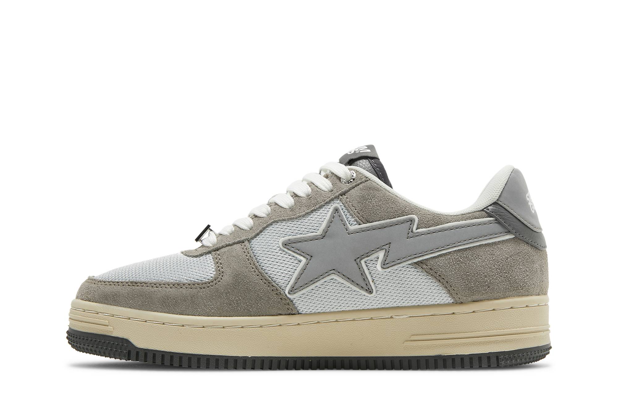 Lookbook BAPE Stadium Goods x Bapesta 'Lexington Grey' Abu-Abu M000002-H
