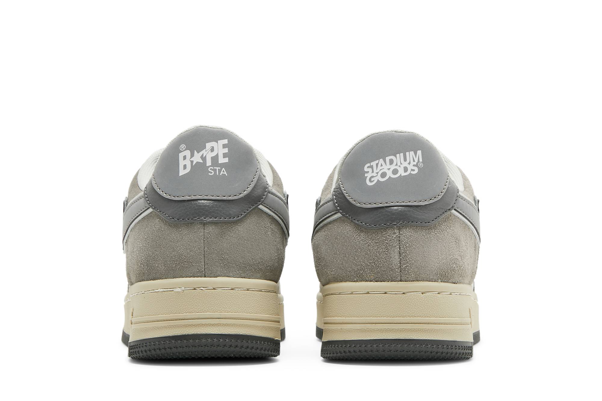 Details for BAPE Stadium Goods x Bapesta 'Lexington Grey' Abu-Abu M000002-H