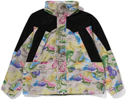 BAPE Stand Collar Zip Pocket Jacket Multicolor 1J80-140-058 BAPE Stand Collar Zip Pocket Jacket Multicolor 1J80-140-058