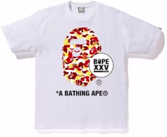 Bape Store China XXV Tee White Bape Store China XXV Tee White