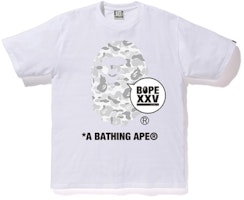 Bape Store Harajuku XXV Tee White
