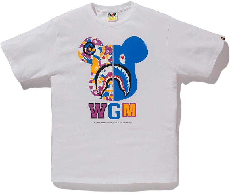 bape-store-la-shark-bear-tee-white