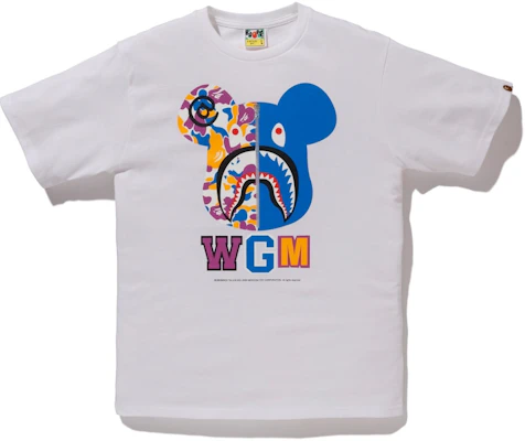 Camiseta BAPE Store LA Shark Bear Blanca Buy Camiseta BAPE Store LA Shark Bear Blanca