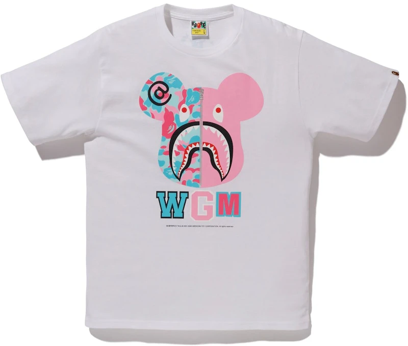 bape-store-miami-shark-bear-tee-white