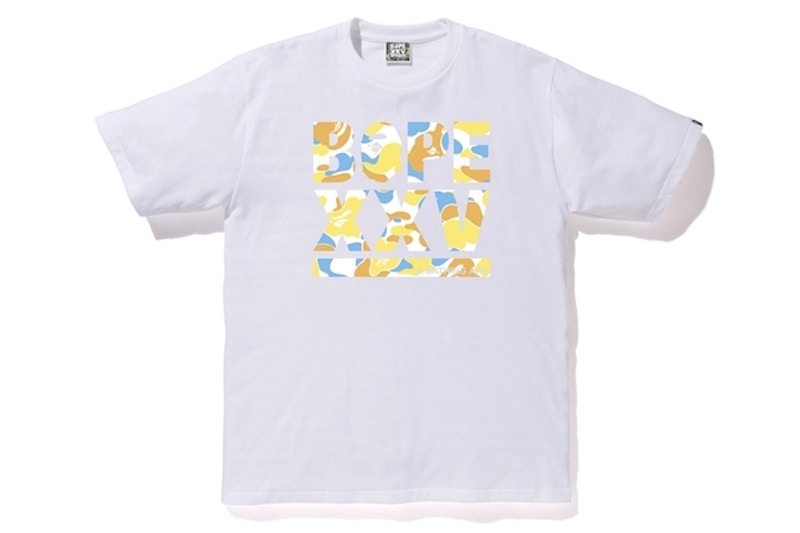 Bape Store Sapporo XXV Tee White