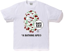 Bape Store Sendai XXV Tee White