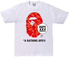 Bape Store Seoul XXV Tee White