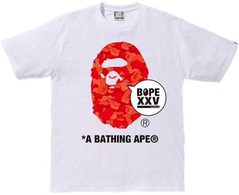 Bape Store Seoul XXV T-Shirt Putih Buy Bape Store Seoul XXV T-Shirt Putih