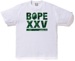 Bape Store Shibuya XXV Tee White