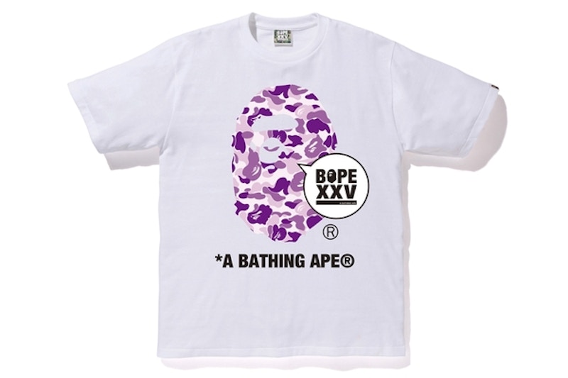 Buy Bape Store Taipei XXV Ape Head Tee White