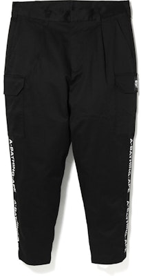 Bape Strech 6 Pocket Pants Black Buy Bape Strech 6 Pocket Pants Black