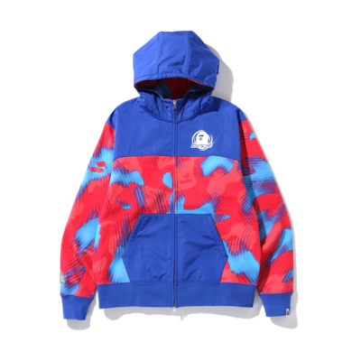 BAPE Stroke Camo Relaxed Fit Zip Hoodie Ape Head Unisex Sweatshirt 1I30-115-005