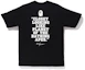 Order Bape Swarovski Ape Head Tee Black