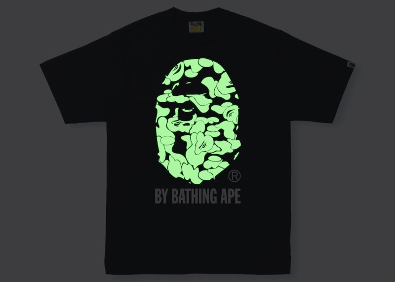 Order Camiseta Negra BAPE Text Code Camo By Bathing Ape.