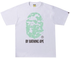 BAPE Text Code Camo By Bathing Ape Tee White