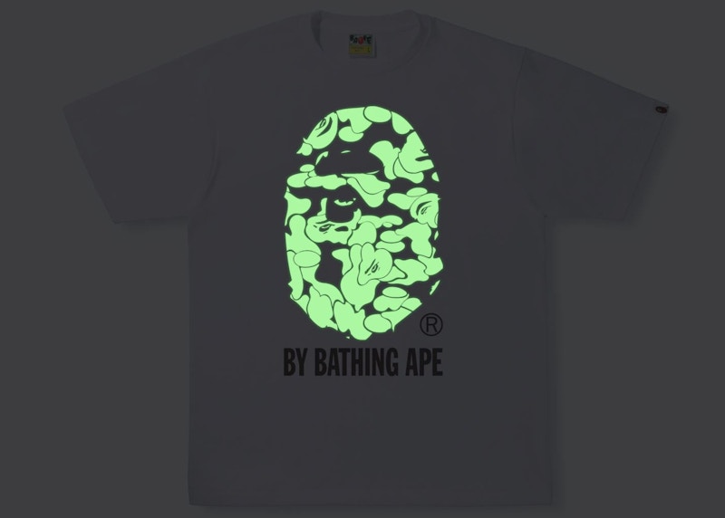 Order Kaos BAPE Text Code Camo Putih dari Bathing Ape