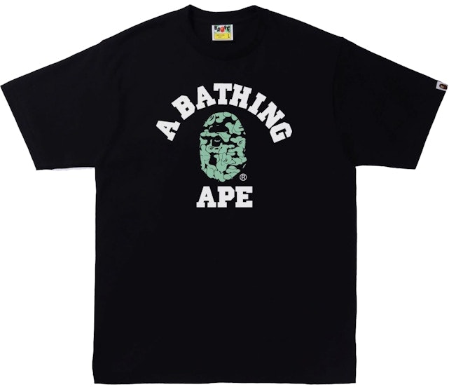 bape-text-code-camo-college-tee-black