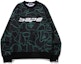 Order BAPE Text Code Camo Glow-in-the-Dark Crewneck Sweatshirt Lelaki. 1I30-113-010