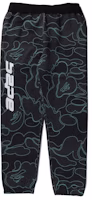 BAPE Text Code Camo Sweatpants Black BAPE Text Code Camo Sweatpants Black