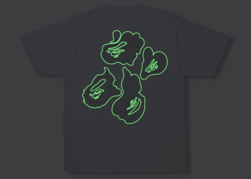 BAPE Text Code Camo Tee Gray 圖 3